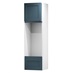 Chelford Marine Blue 600 Tall Appliance Tower Door Open 570mm