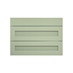 Chelford Reed Green 1000 Fridge Freezer Wall Door
