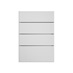 Chilcomb Dove Grey 500 Deep Drawer Door