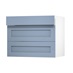 Chilcomb Dusk Blue 900 Drawer Door Open