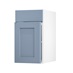 Chilcomb Dusk Blue 400 Standard Door Open