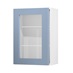 Chilcomb Dusk Blue 500 Full Height Glass Door Open