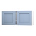Chilcomb Dusk Blue 500 Tall Bridge Unit Door Open