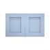 Chilcomb Dusk Blue 800 Double Belfast Sink Door
