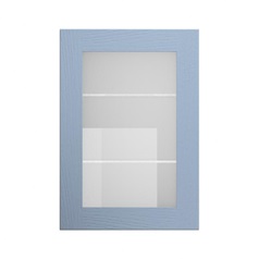 Chilcomb Dusk Blue 500 Full Height Glass Door