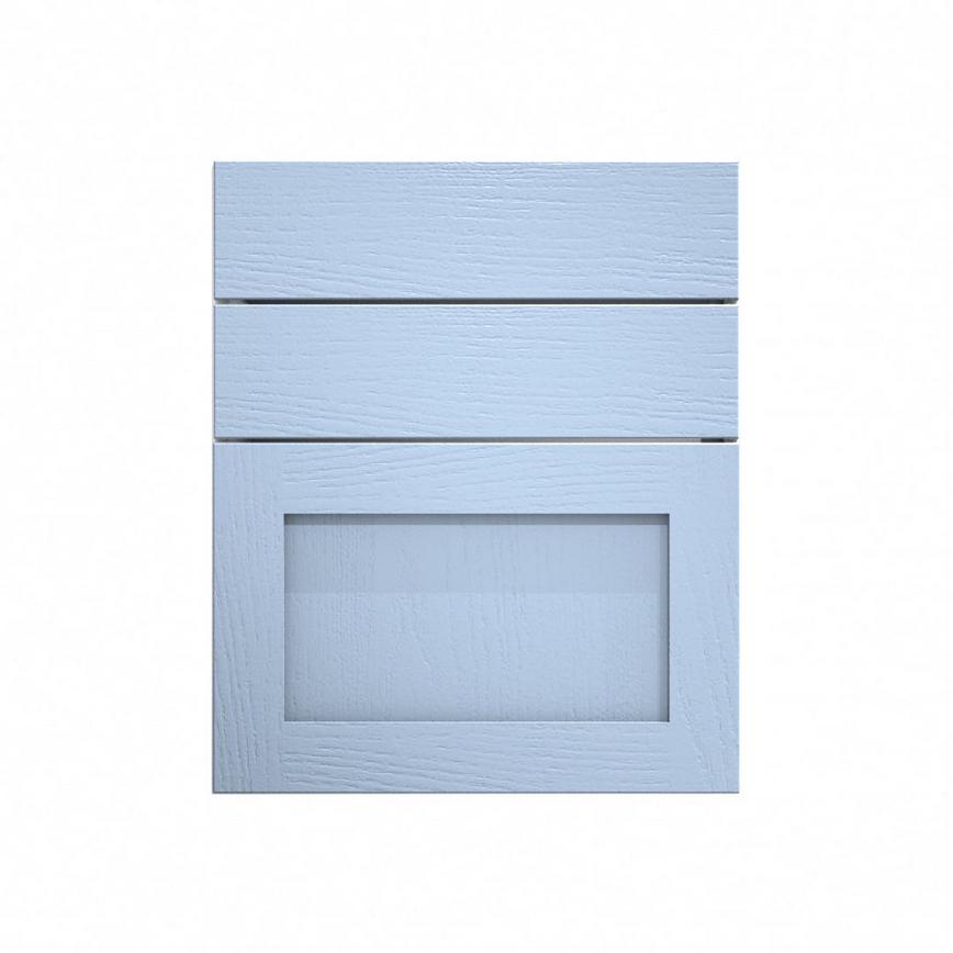 Chilcomb Dusk Blue 600 Hob / Pan Drawer Door