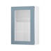 Chilcomb Dusk Blue 600 Tall Glass Door Open