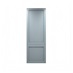 Chilcomb Grain Dusk Blue 750mm x 1400mm Tall Larder Door Shown from the Front as a Single Door