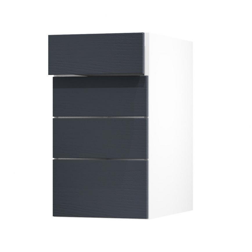 Chilcomb Navy 400 Drawer Door Open
