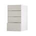 Chilcomb Pebble 400 Deep Drawer Door Open
