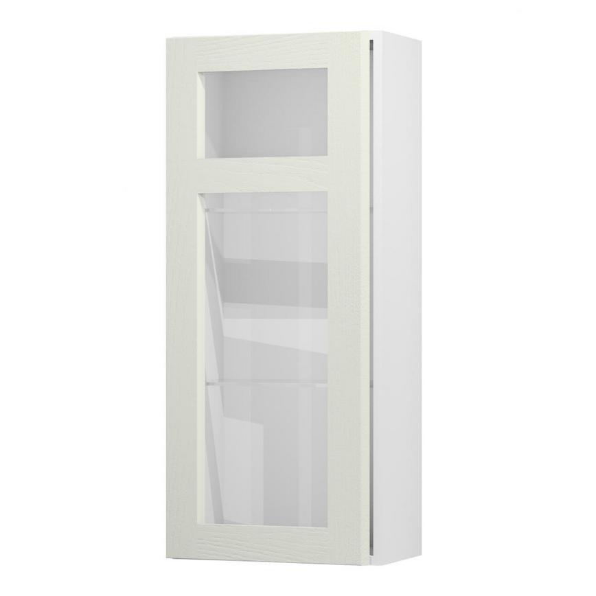 Chilcomb Porcelain 500 Panelled Glass Dresser Door Open