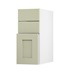 Chilcomb Sage Green 300 Pan Drawer Door Open