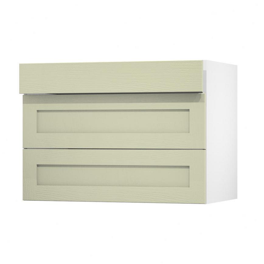 Chilcomb Sage Green 1000 Drawer Door Open