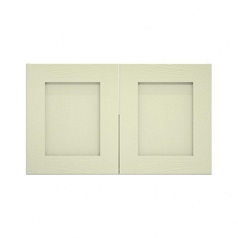 Chilcomb Sage Green 800 Double Belfast Sink Door