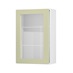 Chilcomb Sage Green 600 Tall Glass Door Open