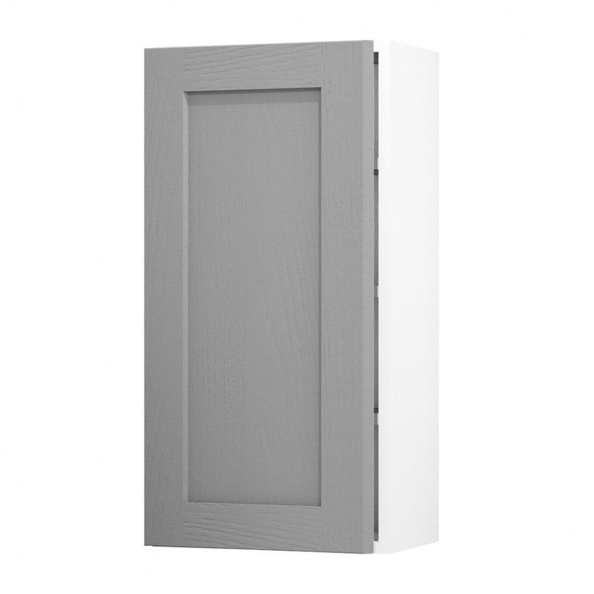 Chilcomb Slate Grey 400 Tall Door Open