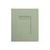 Chilcomb Reed Green 300 Half Height Door