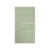 Chilcomb Reed Green 400 Drawer Door