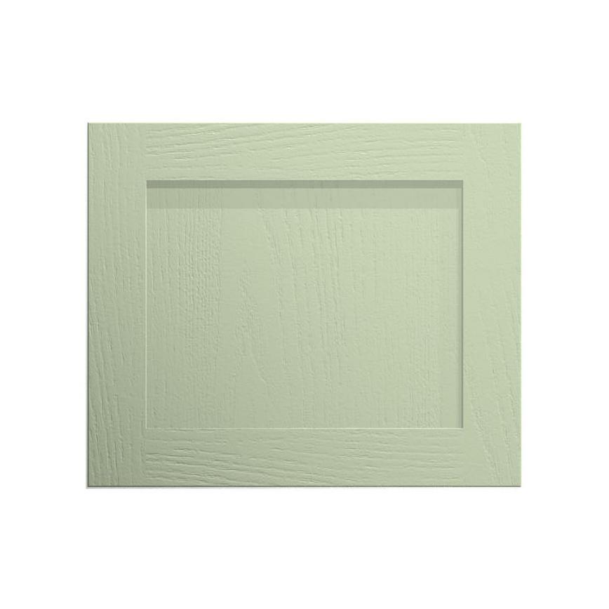 Chilcomb Reed Green 600 Tall Integrated Microwave Topbox Door