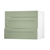 Chilcomb Reed Green 900 Pan Drawer Door Open