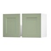 Chilcomb Reed Green 800 Double Belfast Sink Door Open