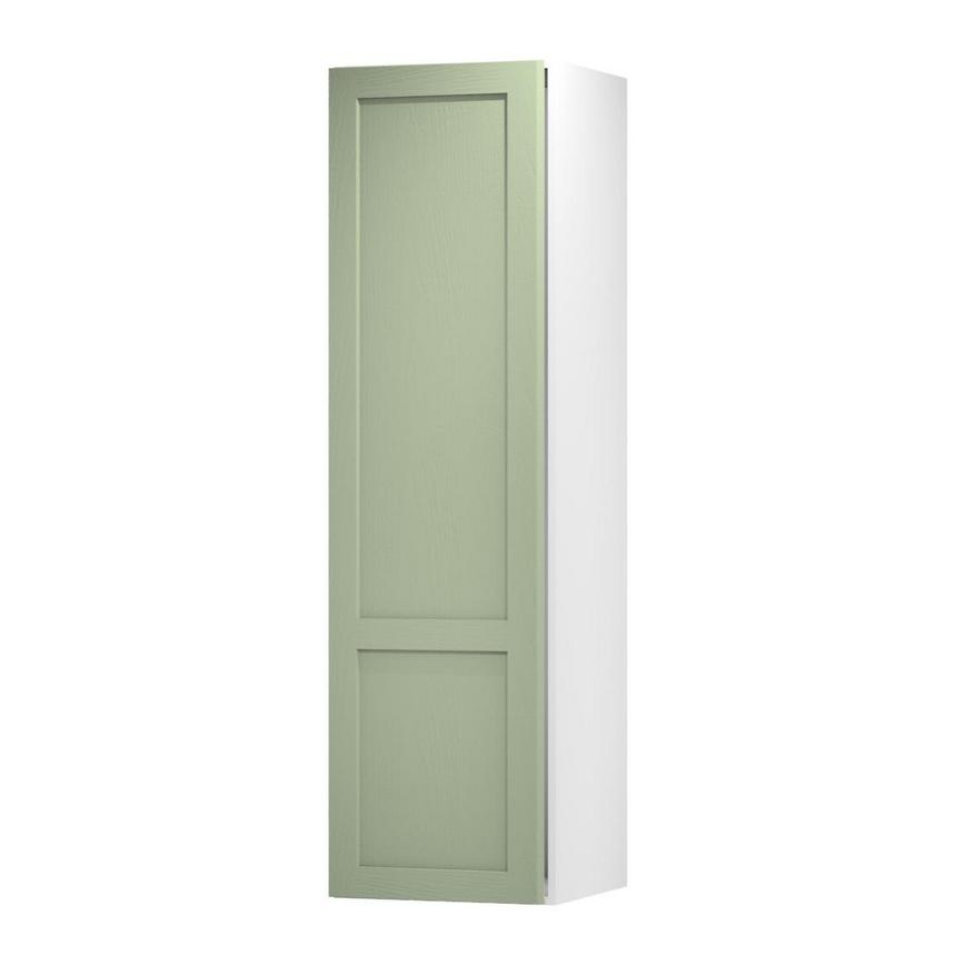 Chilcomb Reed Green 600 Tall (2118) Larder Door Open