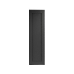 Chilcomb Charcoal 400 Tall Larder Door Cut Out