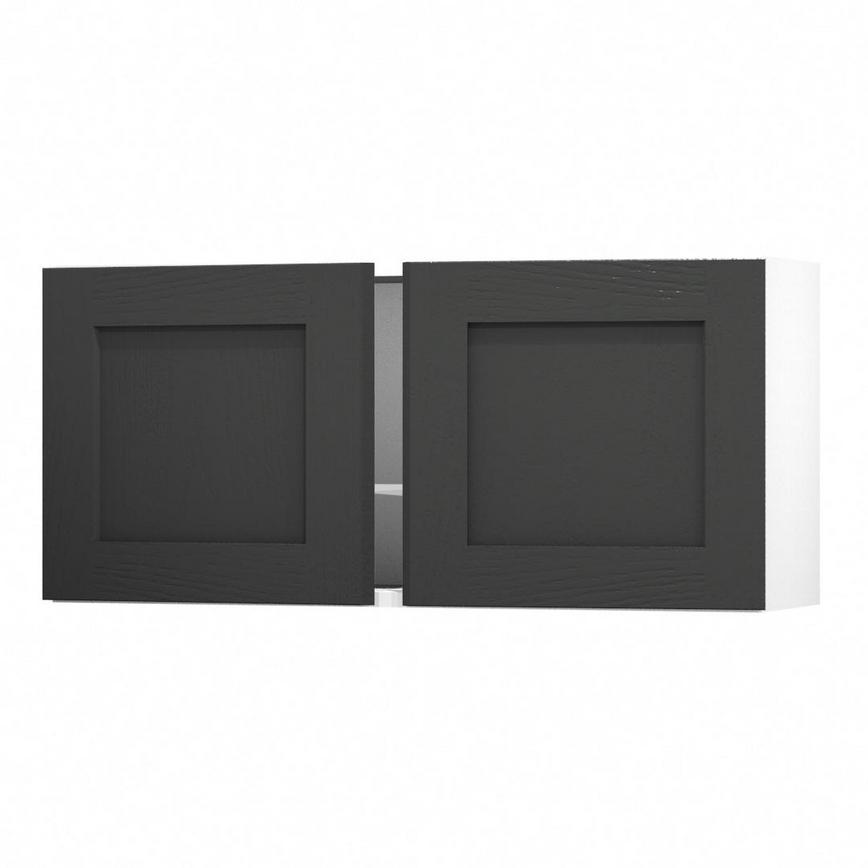 Chilcomb Charcoal 500 Tall Bridge Unit Door Open