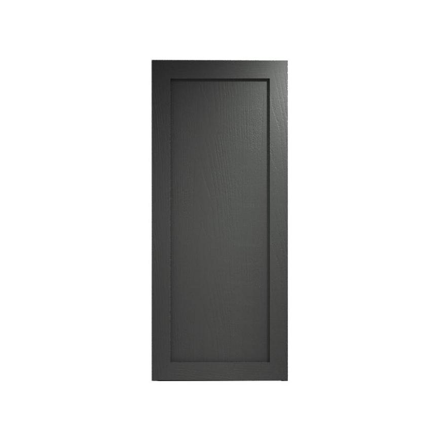 Chilcomb Charcoal 600 Tall Appliance Tower Door 1400mm Cut Out