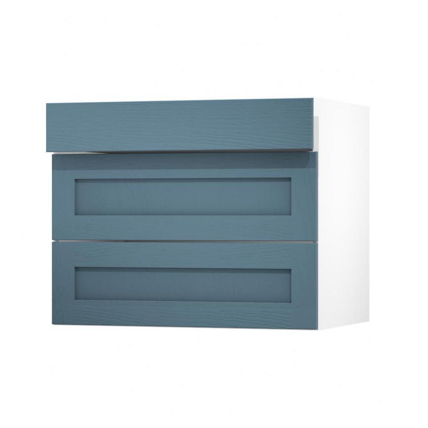 Chilcomb Marine Blue 900 Drawer Door Open