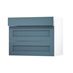 Chilcomb Marine Blue 900 Drawer Door Open