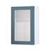 Chilcomb Marine Blue 600 Tall Glass Glass Door Open
