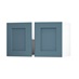 Chilcomb Marine Blue 800 Double Belfast Sink Door Open