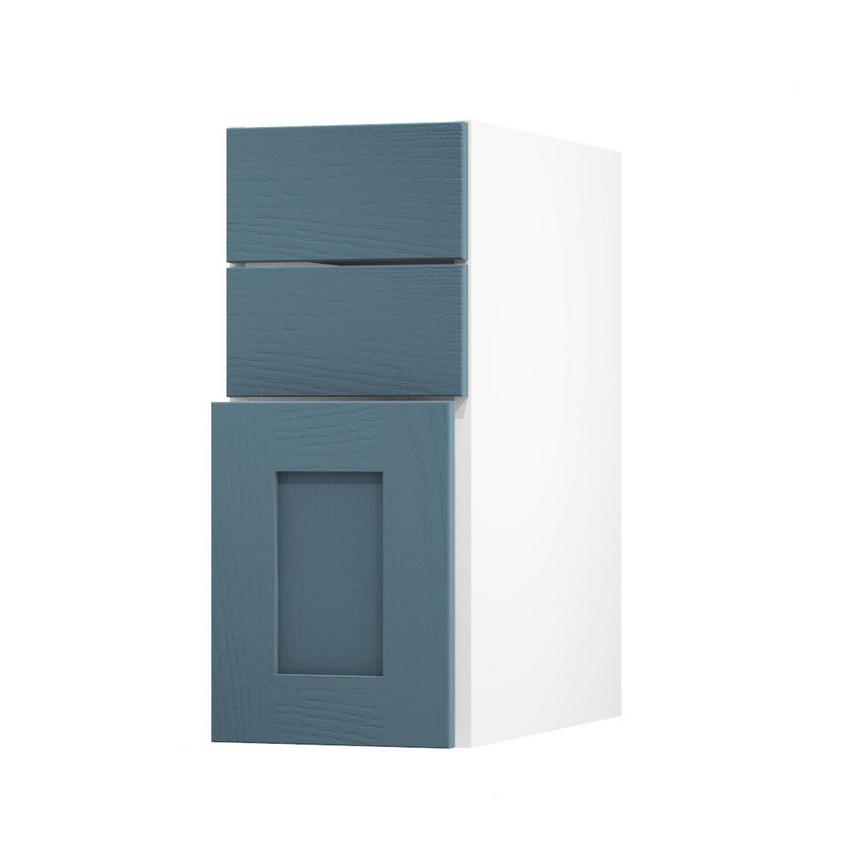 Chilcomb Marine Blue 300 Pan Drawer Door Open