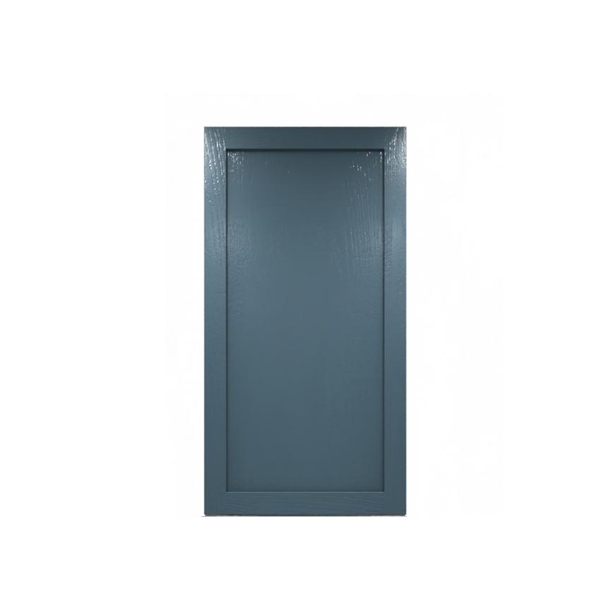 Chilcomb Grain Marine Blue 1400mm x 750mm Tall Appliance Tower Kitchen Door