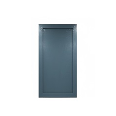 Chilcomb Grain Marine Blue 1400mm x 750mm Tall Appliance Tower Kitchen Door
