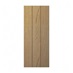 Timber Oak 752mm Tongue and Groove Full Height Wall Décor End