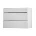 Clerkenwell Gloss Dove Grey 900 Pan Drawer Door Open