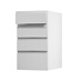 Clerkenwell Gloss Dove Grey 400 Drawer Door Open