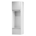 Clerkenwell Gloss Dove Grey 600 Tall Appliance Tower Door Open 570mm