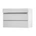 Clerkenwell Gloss Dove Grey 1000 Drawer Door Open