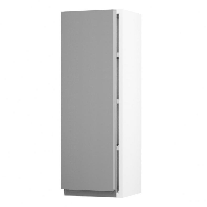 Clerkenwell Gloss Slate Grey 300 Tall Door Open