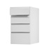 Clerkenwell Gloss White 400 Drawer Door Open