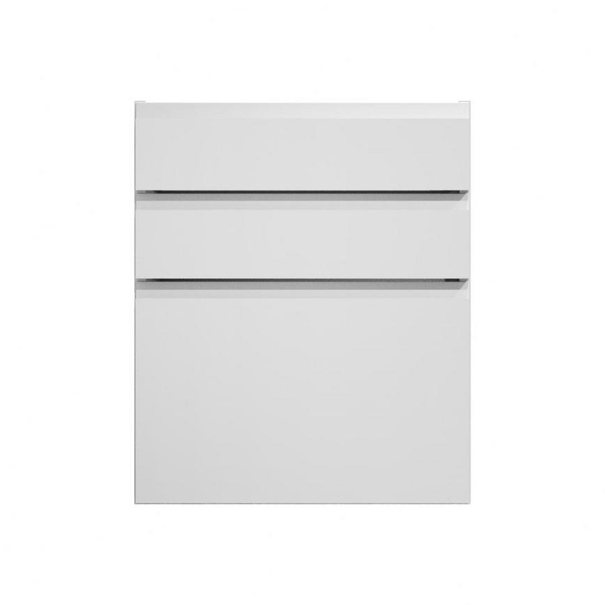 Clerkenwell Gloss White 600 Hob / Pan Drawer Door