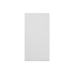 Clerkenwell Gloss White 750mm x 1400mm Tall Larder Door Shown from the Front as a Single Door