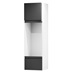 Clerkenwell Super Matt Charcoal 600 Tall Appliance Tower Door Open 570mm