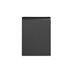 Clerkenwell Super Matt Charcoal 300 Pan Drawer Door Cut Out