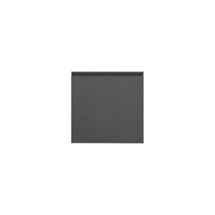 Clerkenwell Super Matt Charcoal 750mm x 720mm Tall Larder Door Shown from the Front as a Single Door