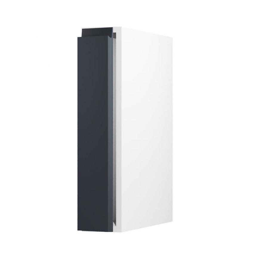 Clerkenwell Super Matt Navy 150 Full Height Pull Out Door Open