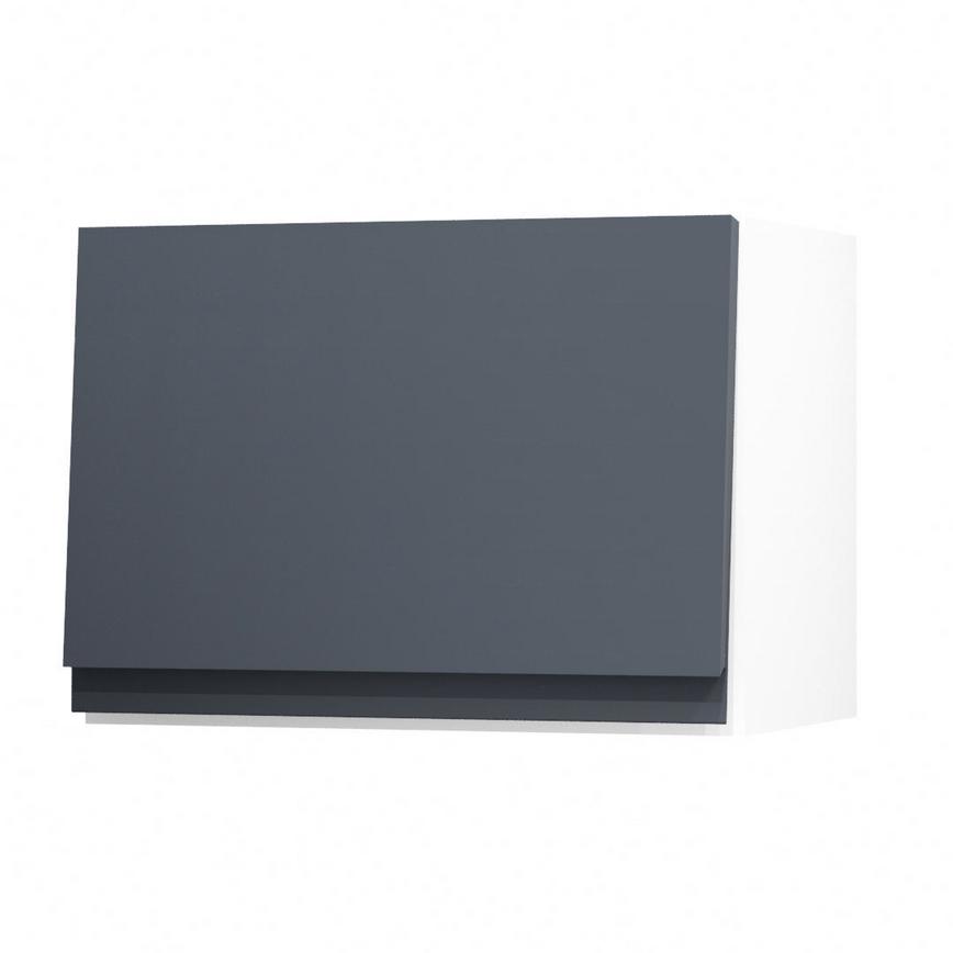 Clerkenwell Super Matt Navy 500 Half Height Door Open